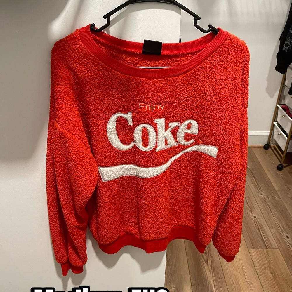 Coca Cola Women's Red Sweater